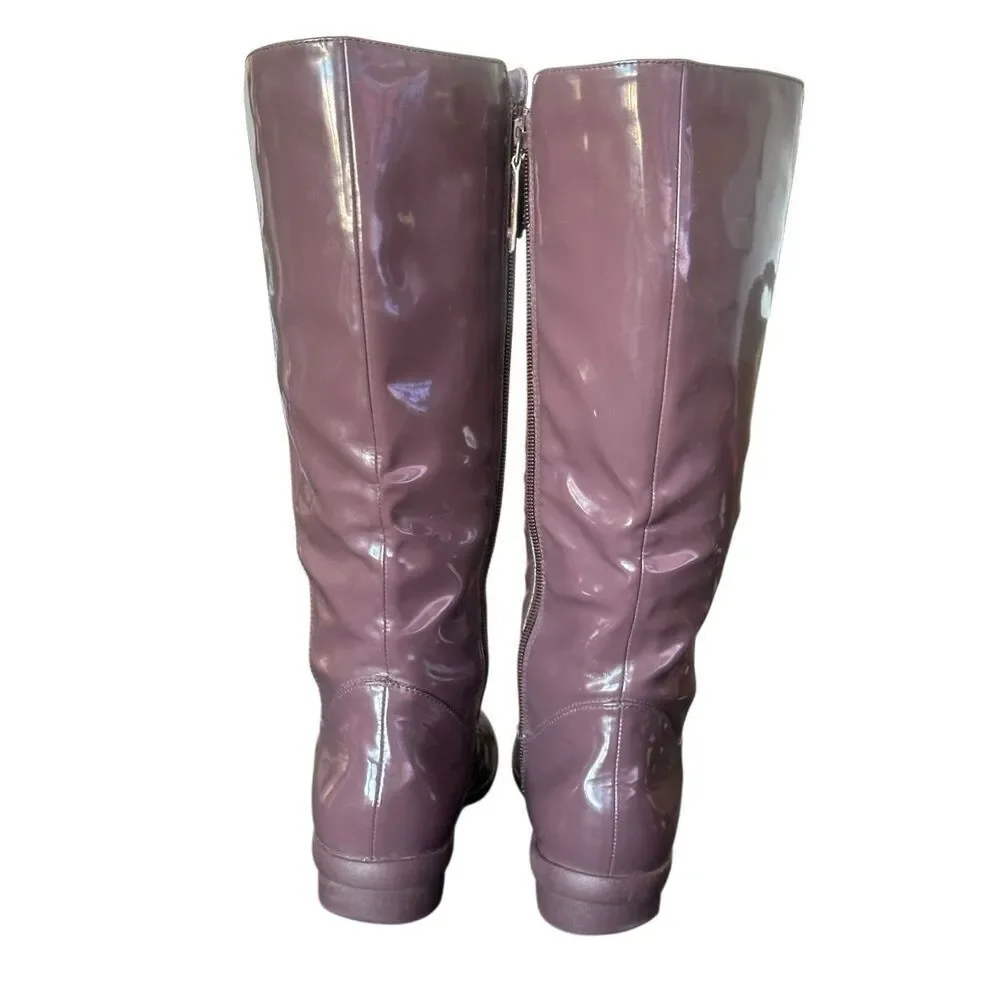 Ugg Tenaya Dusty Purple Knee High Rainboots Size 7